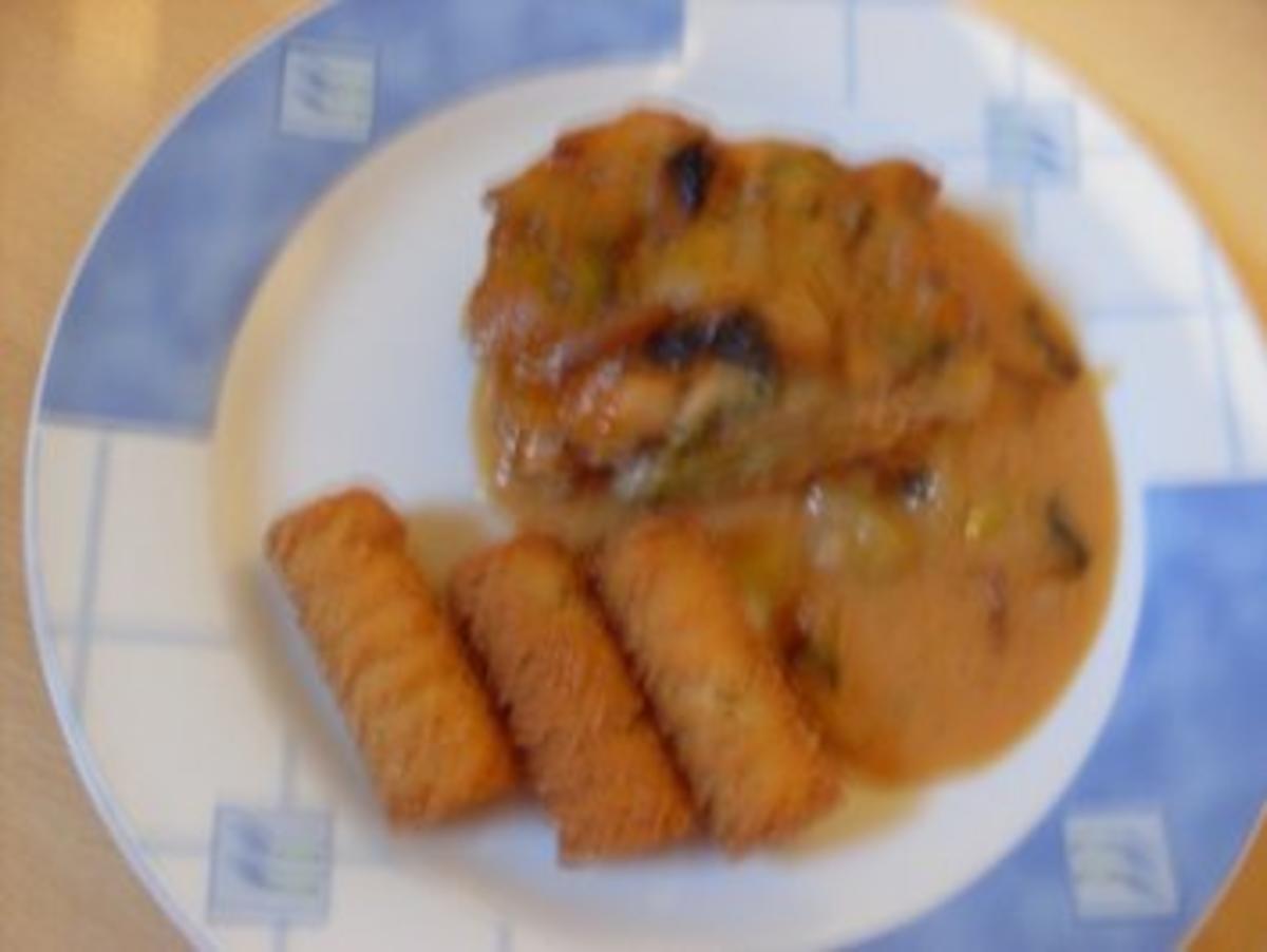 Geschmorte-Lauch-Schnitzel - Rezept mit Bild - kochbar.de