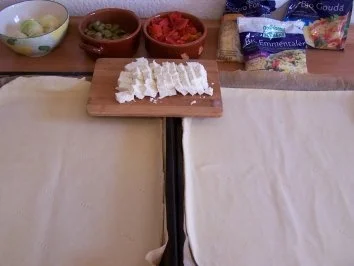 Rezept: Pizzavariationen vegetarisch Bild Nr. 4 Pizzavariationen vegetarisch - Rezept - Bild Nr. 4