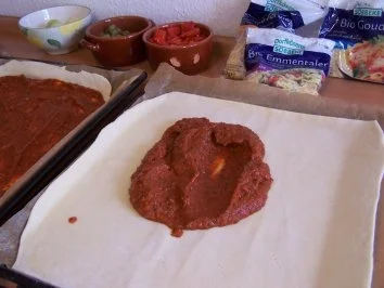 Rezept: Pizzavariationen vegetarisch Bild Nr. 5 Pizzavariationen vegetarisch - Rezept - Bild Nr. 5