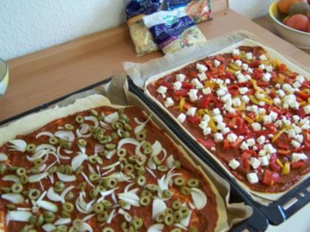 Pizzavariationen Vegetarisch Rezept Mit Bild Kochbar De