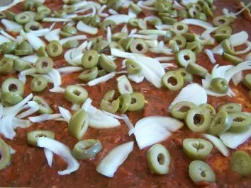 Rezept: Pizzavariationen vegetarisch Bild Nr. 3 Pizzavariationen vegetarisch - Rezept - Bild Nr. 3