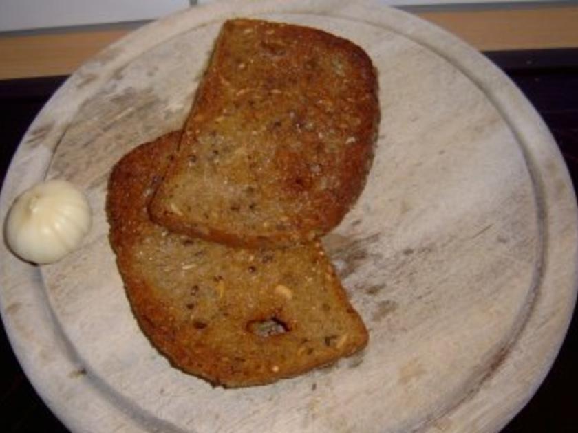 Beilage: Geröstetes Brot mit Knoblauch - schnell &amp; einfach - von tienshane