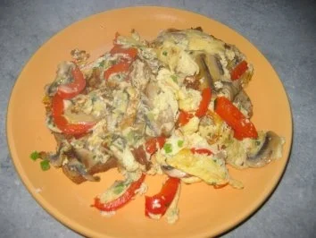 deftiges Bauernomelett - Rezept - Bild Nr. 5