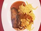 Schwäbischer Rostbraten mit Meerrettichkruste und Spätzle - Rezept
