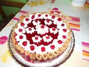 Fruchtige Waffel - Mascarpone - Torte - Rezept