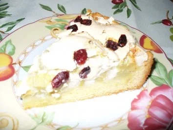 Rhabarber-Baiser-Torte - Rezept