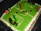 Kindergeburtstagstorte Fußball-Stadion - Rezept