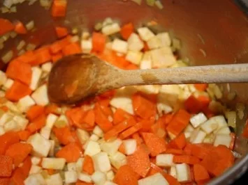 Möhren-Sellerie-Suppe - Rezept - Bild Nr. 4