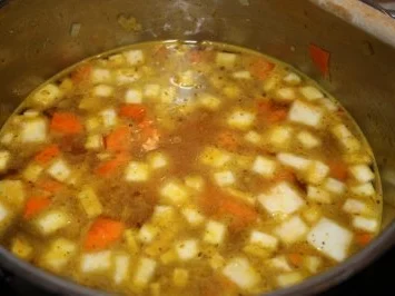 Möhren-Sellerie-Suppe - Rezept - Bild Nr. 5