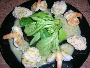 Lachsklößchen mit Garnelen - eine leckere Vor- oder aber eine Hauptspeise - Rezept - Bild Nr. 7