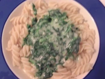 Spinat-Käse-Sauce - Rezept