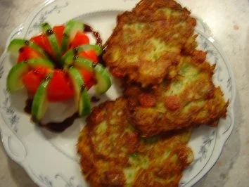 Reibekuchen "mediteran" mit Bifi - Rezept - Bild Nr. 2