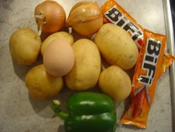 Reibekuchen "mediteran" mit Bifi - Rezept - Bild Nr. 3