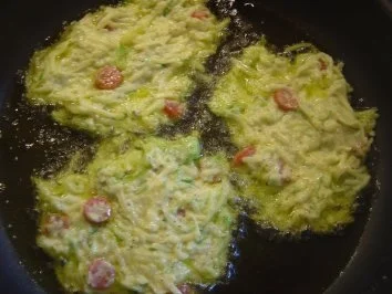 Reibekuchen "mediteran" mit Bifi - Rezept - Bild Nr. 7