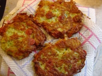 Reibekuchen "mediteran" mit Bifi - Rezept - Bild Nr. 8