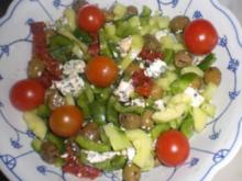 Salat rot weiß grün - Rezept
