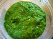 Bärlauch-Basilikum-Pesto, sehr würzig - Rezept