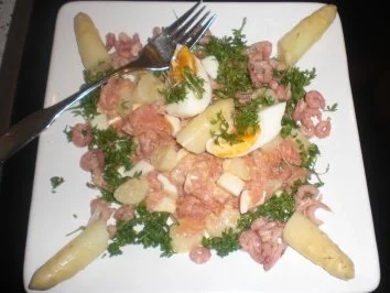 Spargel-Lachssalat - Rezept