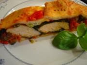 Hähnchenbrust-Calzone - Rezept