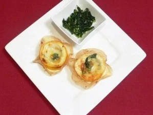 Rezept: Zitronen im Ofen gebacken mit Büffelmozzarella und Minzsalat Bild Nr. 2 Zitronen im Ofen gebacken mit Büffelmozzarella und Minzsalat - Rezept - Bild Nr. 2