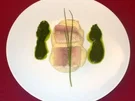 Rezept: Forellenfilets warm geküsst, auf Selleriemousse mit Brunnenkressepesto Bild Nr. 2 Forellenfilets warm geküsst, auf Selleriemousse mit Brunnenkressepesto - Rezept - Bild Nr. 2