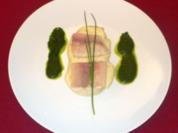Forellenfilets warm geküsst, auf Selleriemousse mit Brunnenkressepesto - Rezept - Bild Nr. 2