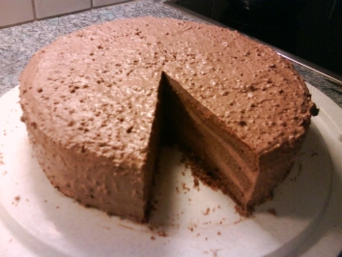 SÜßES: Mousse-au-chocolat-Torte - Rezept