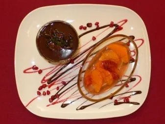 Limettenmousse an Schokosoße - Rezept - Bild Nr. 2