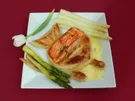 Rezept: Lachs im Blätterteig mit Spargel - Feuillete au saumon et asperges au cerfeuil Bild Nr. 2 Lachs im Blätterteig mit Spargel - Feuillete au saumon et asperges au cerfeuil - Rezept - Bild Nr. 2