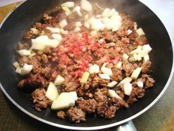 Rezept: Arrabbiata - Fleischsoße ... Bild Nr. 4 Arrabbiata - Fleischsoße ... - Rezept - Bild Nr. 4