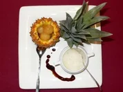 Flambierte Ananas mit Champagnergranité - Rezept - Bild Nr. 2