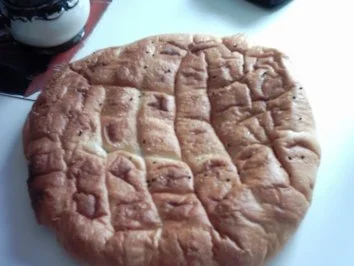 Mini-wiener im Frühstücksspeckmantel,geschmorte Pilze,gedünstetes Gemüse mit Fladenbrot - Rezept - Bild Nr. 6