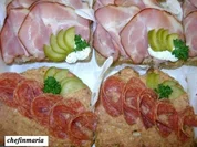 frisch kochen:Belegtes Schwarzbrot - Rezept