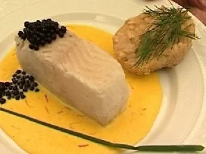 Schwarzer Heilbutt mit Kaviar an Risotto auf Safran-Sahnesoße - Rezept - Bild Nr. 23