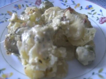 Kartoffel-Rosenkohl-Auflauf - Rezept - Bild Nr. 11