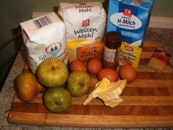 Rezept: Birnenkuchen Bild Nr. 2 Birnenkuchen - Rezept - Bild Nr. 2