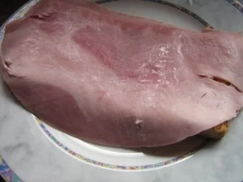 Rezept: Spargel-Schinken-Toast mit Sauce Hollandaise und Parmesan überbacken Bild Nr. 3 Spargel-Schinken-Toast mit Sauce Hollandaise und Parmesan überbacken - Rezept - Bild Nr. 3