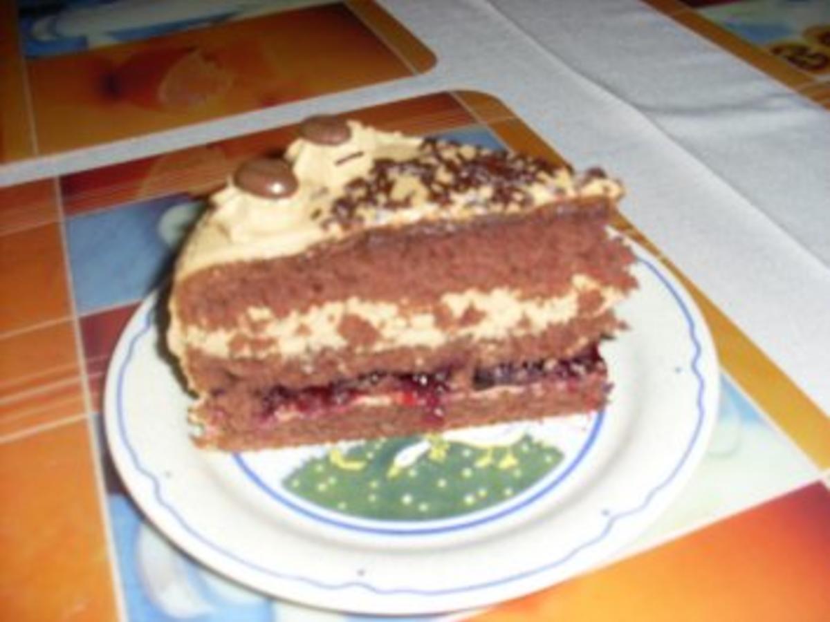 Schoko Herz mit Preiselbeer Mocca Füllung - einfach - von Ladybe