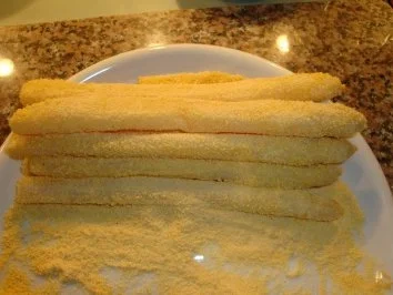 Spargel gebraten mit Spinatkartoffelsahne - Rezept - Bild Nr. 2