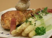 Spargel vom Niederrhein in bester Gesellschaft - Rezept