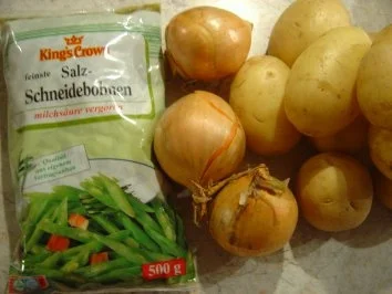 Schnibbelbohnen-Stampf mit Suppenfleisch und Bauch - Rezept - Bild Nr. 4