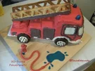 TORTE - 3D-Torte - Feuerwehr - Rezept