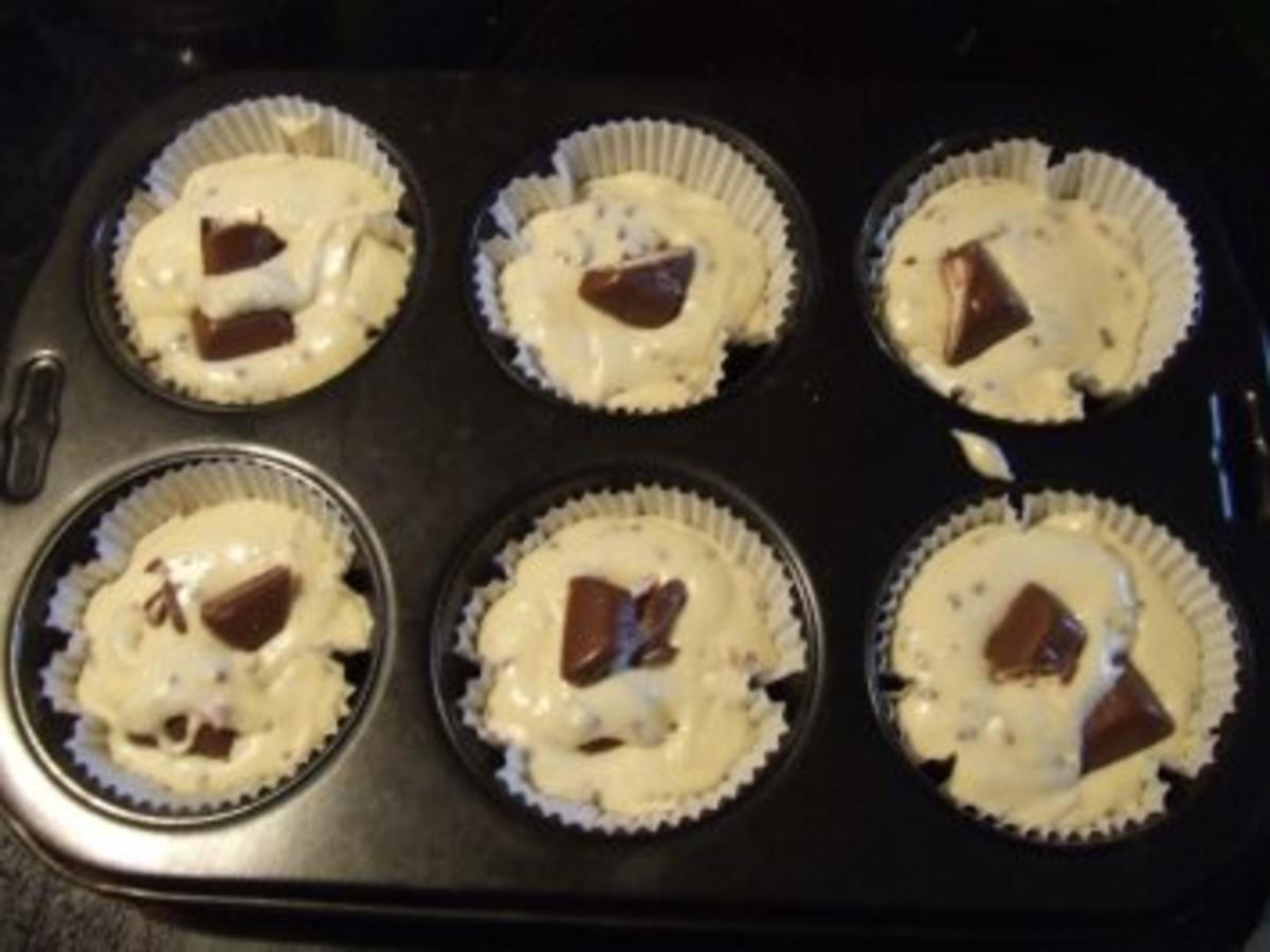 Muffins mit Schogetten und Schokostreuseln - schnell &amp; einfach - von ...