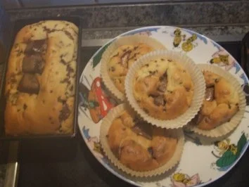 Rezept: Muffins mit Schogetten und Schokostreuseln Bild Nr. 5 Muffins mit Schogetten und Schokostreuseln - Rezept - Bild Nr. 5