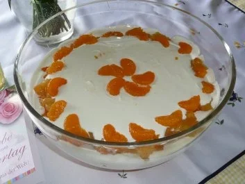 Rezept: Moni's Mandarinen Becher Moni's Mandarinen Becher - Rezept