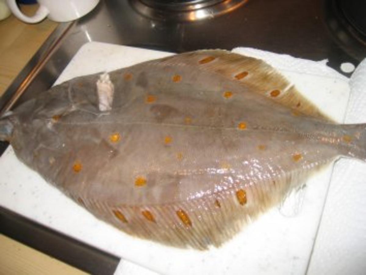 Fisch: Gebratene Scholle an Speck-Zwiebel Sößchen - Rezept - Bild Nr. 7