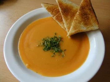 Möhrencremesuppe - Rezept