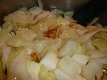 Rezept: Paprika-Gyros im Kohl-Kartoffelgemüse Bild Nr. 9 Paprika-Gyros im Kohl-Kartoffelgemüse - Rezept - Bild Nr. 9