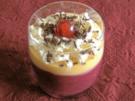 Kirschen mit Eierlikör und Sahne - Rezept