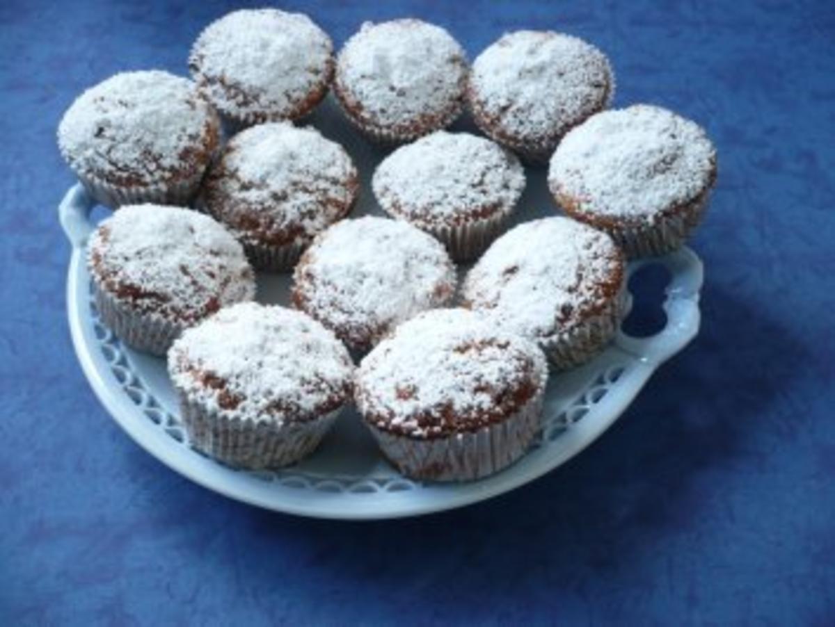 Apfel - Marzipan - Muffins - Rezept